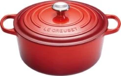 Le Creuset Gietijzeren Braadpan - 26cm 5,3 L - Kersenrood 22 Le Creuset Gietijzeren Braadpan - 26cm 5,3 L - Kersenrood -Eersteklas Kookgereiwinkel 1200x751 2