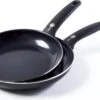GreenPan Cambridge Koekenpannenset Ø 24cm + Ø 28cm - Zwart - Inductie - PFAS-vrij 1 GreenPan Cambridge Koekenpannenset Ø 24cm + Ø 28cm - Zwart - Inductie - PFAS-vrij -Eersteklas Kookgereiwinkel 1200x752