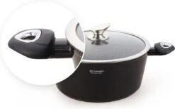 Edënbërg Black Line - 15-delige Luxe Pannenset Van Gesmeed Aluminium -Eersteklas Kookgereiwinkel 1200x753