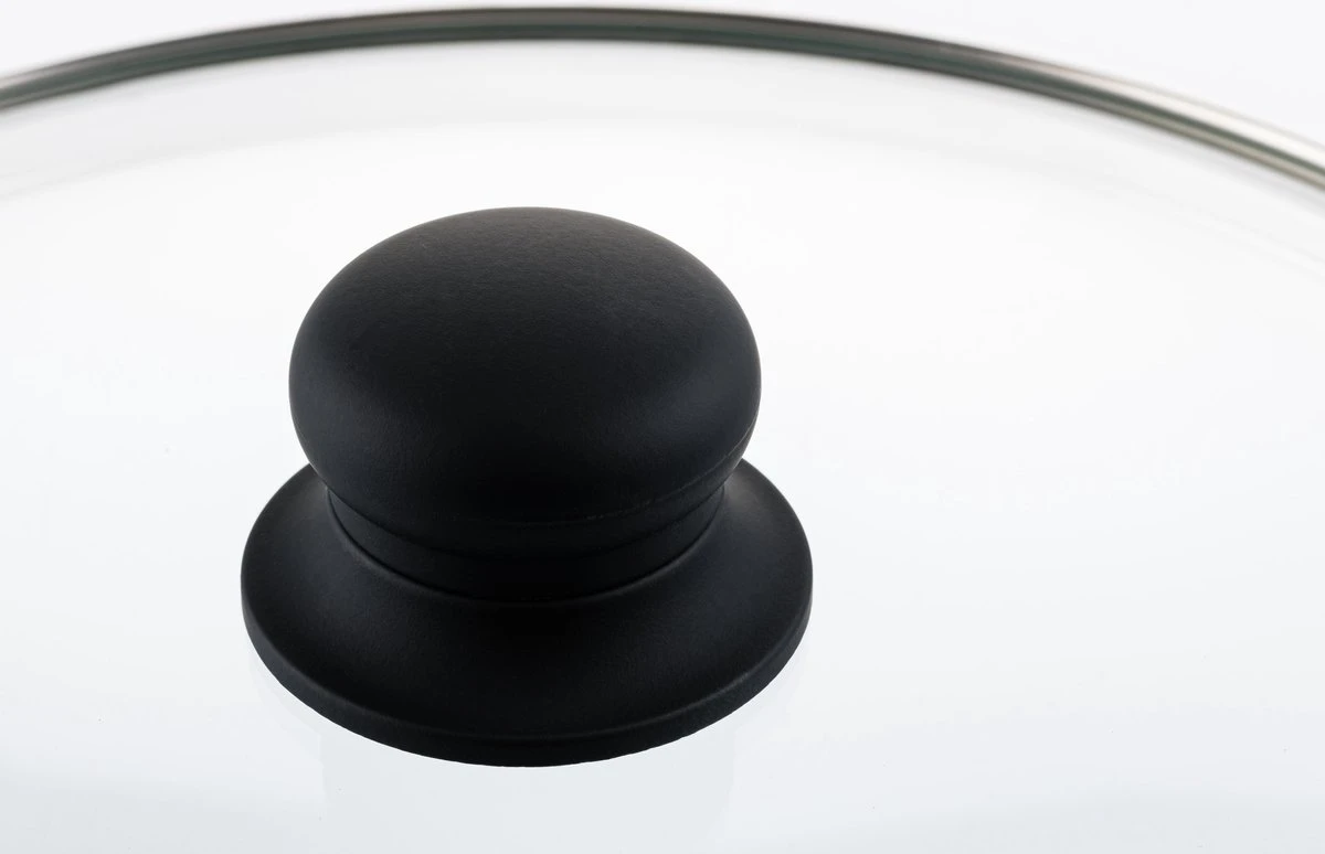 Westinghouse Hapjespan Inductie - Ø 28 Cm - Zwart Marmer - Met Deksel 6 Westinghouse Hapjespan Inductie - Ø 28 Cm - Zwart Marmer - Met Deksel - Afbeelding 4