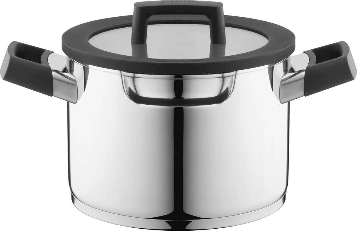 BergHOFF GEM Downdraft Pannenset - 7 Delige Set - 4 Pannen 16 BergHOFF GEM Downdraft Pannenset - 7 Delige Set - 4 Pannen - Afbeelding 14