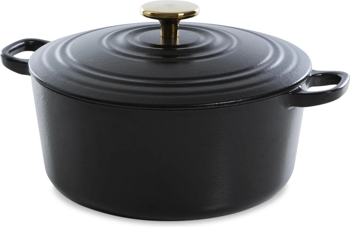 BK Bourgogne Braadpan - Ø28 Cm - Pitch Black 2 BK Bourgogne Braadpan - Ø28 Cm - Pitch Black