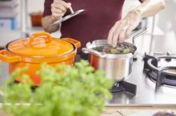 BK Q-linair Master Glas Pannenset - 5-delig - Glazen Deksel - Veilig Afgietsysteem - Inductie -Eersteklas Kookgereiwinkel 1200x798