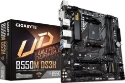 Gigabyte B550M DS3H AMD B550 Socket AM4 Micro ATX