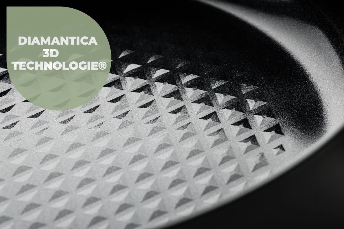 ISENVI Victoria Forged Keramische Koekenpan 24 CM - RVS Greep 6 ISENVI Victoria Forged Keramische Koekenpan 24 CM - RVS Greep - Afbeelding 4