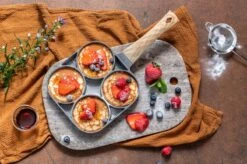 Magnani - Eierpan - 4 Bakplaten Van ⌀ 8 Cm - Voor Gas- En Elektrische Kookplaten - Aluminium - Houten Handvat - 38 X 18.7 X 2 Cm -Eersteklas Kookgereiwinkel 1200x799 55