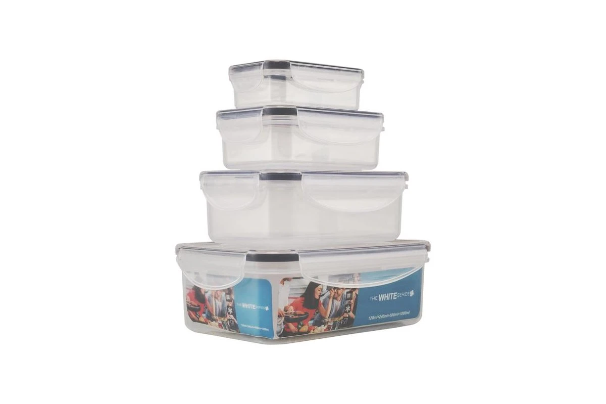 The White Series - Keramische Pannenset Met Glazen Deksels - Inclusief Set Vershoudbakjes - Zwart 5 The White Series - Keramische Pannenset Met Glazen Deksels - Inclusief Set Vershoudbakjes - Zwart - Afbeelding 3