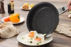 Swiss Pro+ | Set 14 Delige Pannenset | Inductie - Pannensets - Glazen Deksel - Met Afneembare Handgreep - Marmeren Interieur -PFAS-vrij | Grey / Silver 15 Swiss Pro+ | Set 14 Delige Pannenset | Inductie - Pannensets - Glazen Deksel - Met Afneembare Handgreep - Marmeren Interieur -PFAS-vrij | Grey / Silver -Eersteklas Kookgereiwinkel 1200x799 97