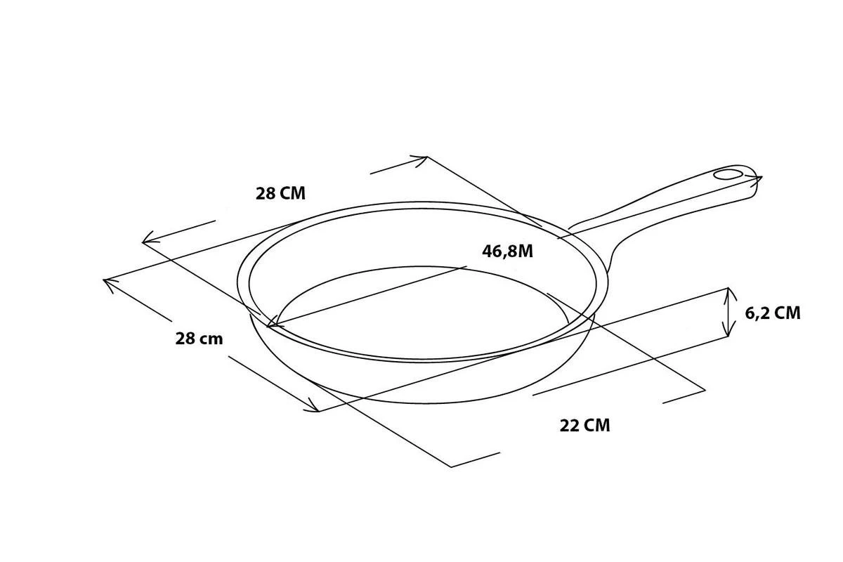 GreenPan Memphis Koekenpan 28cm - Zwart - Inductie - PFAS-vrij 8 GreenPan Memphis Koekenpan 28cm - Zwart - Inductie - PFAS-vrij - Afbeelding 6