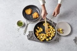 Demeyere Alu Industry 3 Koekenpannenset - Inductie - Pannenset 24 Cm + 28 Cm - Ceraforce Antikleeflaag - PTFE-vrij -Eersteklas Kookgereiwinkel 1200x800 84