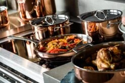 Koekenpan Ø26cm Met Deksel - Inductie - Koper - DUCQ -Eersteklas Kookgereiwinkel 1200x801 6