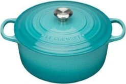 Le Creuset Braadpan Signature Caribbean Blue - ø 20 Cm / 2.4 Liter -Eersteklas Kookgereiwinkel 1200x804 4