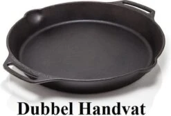 Petromax Fp30h-t, Skillet, 30 Cm, Pan Met Handgrepen, Gietijzer, Zwart -Eersteklas Kookgereiwinkel 1200x817 4