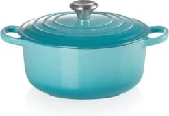 Le Creuset Braadpan Signature Caribbean Blue - ø 20 Cm / 2.4 Liter -Eersteklas Kookgereiwinkel 1200x825 11