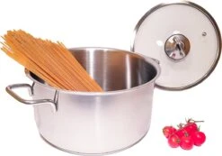 KOOPMAN Roestvrijstalen Pan 4,5 Liter - Met Glazen Deksel 8 KOOPMAN Roestvrijstalen Pan 4,5 Liter - Met Glazen Deksel -Eersteklas Kookgereiwinkel 1200x841 2