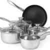 Russell Hobbs Pannenset - Vaatwasserbestendig - 5-delige Set - Alle Warmtebronnen Ook Inductie - Steelpannen Met Deksel En Schenktuit 1 Russell Hobbs Pannenset - Vaatwasserbestendig - 5-delige Set - Alle Warmtebronnen Ook Inductie - Steelpannen Met Deksel En Schenktuit -Eersteklas Kookgereiwinkel 1200x851 7