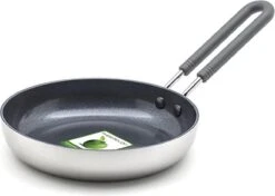 GreenPan Mini Koekenpan 14cm - Zilver - Inductie - PFAS-vrij 12 GreenPan Mini Koekenpan 14cm - Zilver - Inductie - PFAS-vrij -Eersteklas Kookgereiwinkel 1200x856