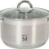 Luxe Kleine RVS Kookpan/pan Loa Met Glazen Deksel 20 Cm 3,9 Liter - Kookpannen/sauspannetje - Koken - Keukengerei 2 Luxe Kleine RVS Kookpan/pan Loa Met Glazen Deksel 20 Cm 3,9 Liter - Kookpannen/sauspannetje - Koken - Keukengerei -Eersteklas Kookgereiwinkel 1200x858