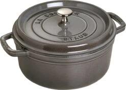 Staub Cocotte - Rond - 24 Cm - Grafietgrijs 11 Staub Cocotte - Rond - 24 Cm - Grafietgrijs -Eersteklas Kookgereiwinkel 1200x865 6