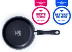 GreenChef Diamond Koekenpannenset Ø 20cm + Ø 28cm - Zwart - Inductie - PFAS-vrij -Eersteklas Kookgereiwinkel 1200x867 3