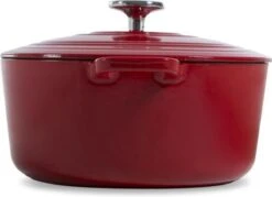 BK Bourgogne Braadpan Ø 28 Cm - Rood - Gietijzer - Inductie -Eersteklas Kookgereiwinkel 1200x872 6