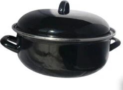 CasaLupo Emaille Braadpan Cooking - ø 26 Cm / 5 Liter 14 CasaLupo Emaille Braadpan Cooking - ø 26 Cm / 5 Liter -Eersteklas Kookgereiwinkel 1200x884 3