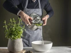 Sola Pannenset Juvia - 4 Delig - Ø 16,16,18,20 Cm - Zilver - RVS - Sandwichbodem -Eersteklas Kookgereiwinkel 1200x889 1