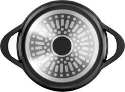 Smile 10 Delige Pannenset - Antiaanbaklaag - Vaatwasser Bestendig - Zwart -Eersteklas Kookgereiwinkel 1200x889 4