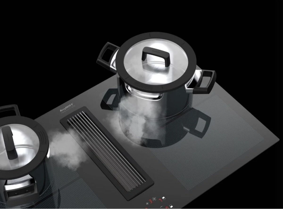 BergHOFF GEM Downdraft Pannenset - 7 Delige Set - 4 Pannen 18 BergHOFF GEM Downdraft Pannenset - 7 Delige Set - 4 Pannen - Afbeelding 16