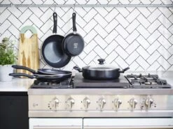 GreenChef Diamond Koekenpannenset Ø 20cm + Ø 28cm - Zwart - Inductie - PFAS-vrij -Eersteklas Kookgereiwinkel 1200x899 13