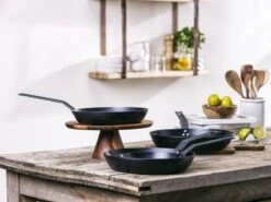 BK Solid Steel Koekenpan Ø 26 Cm - Plaatstaal - Inductie - BBQ -Eersteklas Kookgereiwinkel 1200x900 48