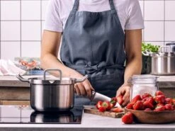 BK Q-linair Master Glas Pannenset - 5-delig - Glazen Deksel - Veilig Afgietsysteem - Inductie -Eersteklas Kookgereiwinkel 1200x900 5