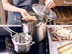 BK Q-linair Master Glas Pannenset - 5-delig - Glazen Deksel - Veilig Afgietsysteem - Inductie -Eersteklas Kookgereiwinkel 1200x900 9