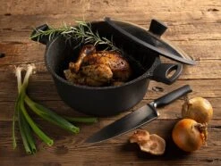 Sola Braadpan Fair Cooking - Ø 20 Cm - Zwart/wit - Aluminium - Antiaanbaklaag -Eersteklas Kookgereiwinkel 1200x906 20