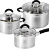 Royal Swiss Pannenset - 6 Delig - RVS - Met Glazen Deksels - Inductie - Met Afgietsysteem - Vaatwasser Bestendig 2 Royal Swiss Pannenset - 6 Delig - RVS - Met Glazen Deksels - Inductie - Met Afgietsysteem - Vaatwasser Bestendig -Eersteklas Kookgereiwinkel 1200x914