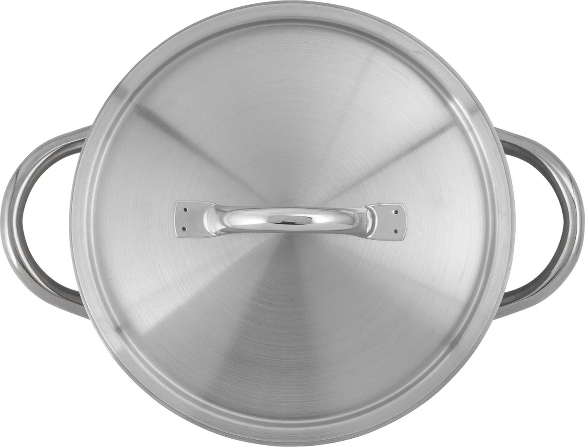 DeBuyer Prim Appety Pannenset- Roestvrijstaal - 3 Delig 4 DeBuyer Prim Appety Pannenset- Roestvrijstaal - 3 Delig - Afbeelding 2