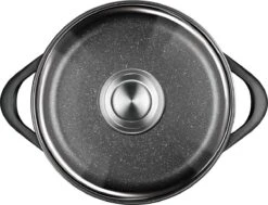 Smile 10-Delige Pannenset - Anti Aanbaklaag - Vaatwasser Bestendig - Zwart - MGK-17 16 Smile 10-Delige Pannenset - Anti Aanbaklaag - Vaatwasser Bestendig - Zwart - MGK-17 -Eersteklas Kookgereiwinkel 1200x919 5