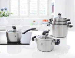 BK Conical Cool Glas Pannenset - 5-delig - Glazen Deksels - Geschikt Voor Alle Warmtebronnen -Eersteklas Kookgereiwinkel 1200x928