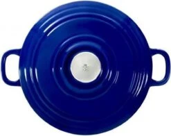 BK Bourgogne Braadpan Ø 24 Cm - Blauw - Gietijzer - Inductie -Eersteklas Kookgereiwinkel 1200x951 2
