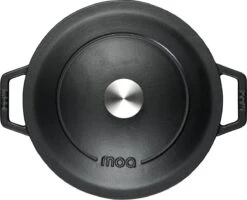 MOA Gietijzeren Braadpan - Inhoud 5,7 Liter - 26CM - Rond - Alle Warmtebronnen - Ook Voor Inductie - Gewicht 5,8 Kg - Zwart - C26B 11 MOA Gietijzeren Braadpan - Inhoud 5,7 Liter - 26CM - Rond - Alle Warmtebronnen - Ook Voor Inductie - Gewicht 5,8 Kg - Zwart - C26B -Eersteklas Kookgereiwinkel 1200x974 5