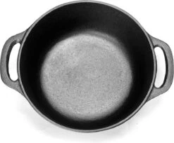 Gietijzeren Braadpan - 28 Cm - Pure Gietijzer - Niet Geëmailleerd - Geschikt Voor Inductie - Stoofpan Met Deksel - Sudderpan - Zwart 11 Gietijzeren Braadpan - 28 Cm - Pure Gietijzer - Niet Geëmailleerd - Geschikt Voor Inductie - Stoofpan Met Deksel - Sudderpan - Zwart -Eersteklas Kookgereiwinkel 1200x989 2