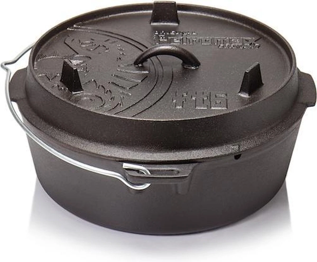 Petromax - Dutch Oven 5,5L/ft 6 - Zonder Pootjes 4 Petromax - Dutch Oven 5,5L/ft 6 - Zonder Pootjes - Afbeelding 2