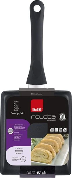 Merkloos TIB Japanse Stijl Omeletpan - Eierpan - Tamagoyaki - Geschikt Voor Inductie -Eersteklas Kookgereiwinkel 486x1200