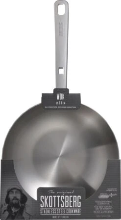 Skottsberg Wok Stainless Steel 28 Cm Roestvrijstaal 19 Skottsberg Wok Stainless Steel 28 Cm Roestvrijstaal -Eersteklas Kookgereiwinkel 662x1200