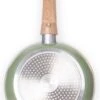 Just Vegan Koekenpan ECO Met Afneembaar Handvat 20 Cm Aluminium Groen 1 Just Vegan Koekenpan ECO Met Afneembaar Handvat 20 Cm Aluminium Groen -Eersteklas Kookgereiwinkel 668x1200