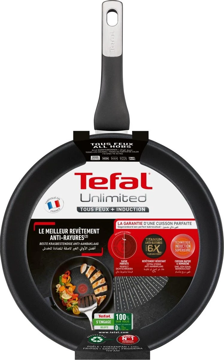Tefal Unlimited Koekenpan - Ø 32 Cm 10 Tefal Unlimited Koekenpan - Ø 32 Cm - Afbeelding 8