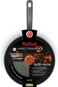 Tefal Hard Titanium+ Koekenpan - Ø 24 Cm -Eersteklas Kookgereiwinkel 806x1200